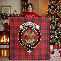 Drummond Modern Tartan Crest Quilt