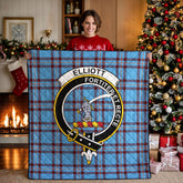 Elliott Ancient Tartan Crest Quilt