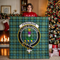 Ferguson Ancient Tartan Crest Quilt