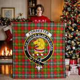 Forrester Tartan Crest Quilt