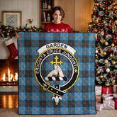 Garden Tartan Crest Quilt