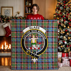 Glass Tartan Crest Quilt