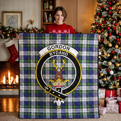 Gordon Dress Modern Tartan Crest Quilt