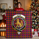 Gow (or McGouan) Tartan Crest Quilt