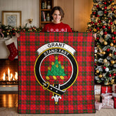 Grant Modern Tartan Crest Quilt