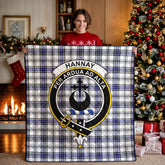 Hannay Modern Tartan Crest Quilt