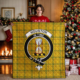 Houston Tartan Crest Quilt