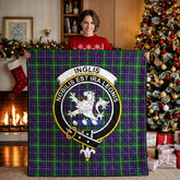 Inglis Modern Tartan Crest Quilt