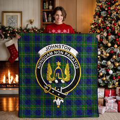 Johnston Modern Tartan Crest Quilt