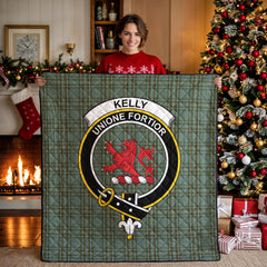 Kelly Dress Tartan Crest Quilt