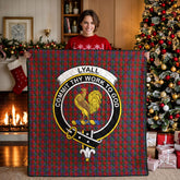 Lyall Tartan Crest Quilt