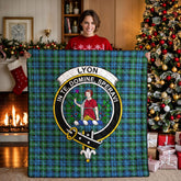 Lyon Tartan Crest Quilt