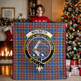 MacBeth Modern Tartan Crest Quilt
