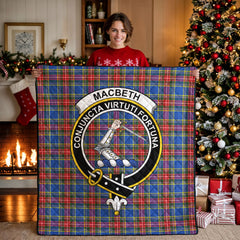 MacBeth Modern Tartan Crest Quilt