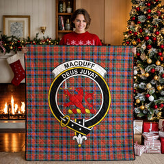 MacDuff Ancient Tartan Crest Quilt