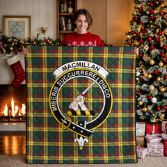 MacMillan Old Modern Tartan Crest Quilt