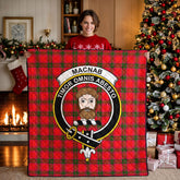 MacNab Modern Tartan Crest Quilt