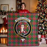 McCullough Tartan Crest Quilt