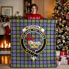 McDonald Ancient Tartan Crest Quilt