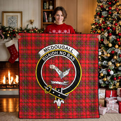 McDougall Modern Tartan Crest Quilt
