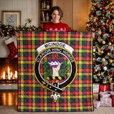 McIndoe Tartan Crest Quilt