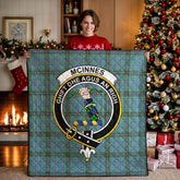 McInnes Ancient Tartan Crest Quilt