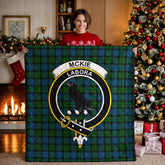 McKie Tartan Crest Quilt