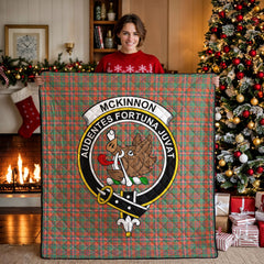 McKinnon Ancient Tartan Crest Quilt