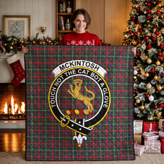 McKintosh Hunting Modern Tartan Crest Quilt