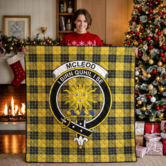 McLeod of Lewis Ancient Tartan Crest Quilt