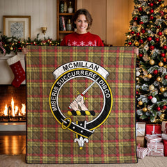 McMillan Old Weathered Tartan Crest Quilt