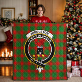 Middleton Modern Tartan Crest Quilt
