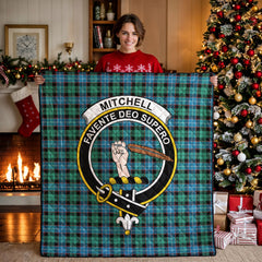 Mitchell Ancient Tartan Crest Quilt