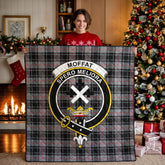 Moffat Modern Tartan Crest Quilt