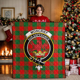 Moncrief Tartan Crest Quilt