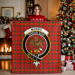 Munro Modern Tartan Crest Quilt