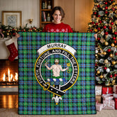 Murray of Atholl Ancient Tartan Crest Quilt