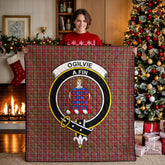 Ogilvie Tartan Crest Quilt