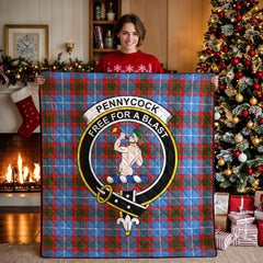 Pennycook Tartan Crest Quilt