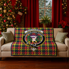 Buchanan Modern Tartan Crest Quilt