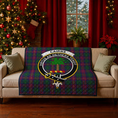Cairns Tartan Crest Quilt