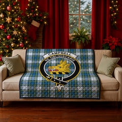 Campbell Dress Ancient Tartan Crest Quilt