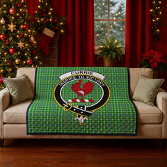 Currie Tartan Crest Quilt