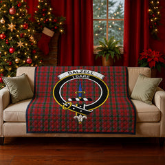 Dalzell Tartan Crest Quilt