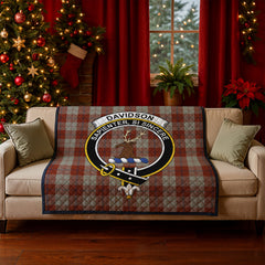 Davidson Dress Dancers Tartan Crest Quilt