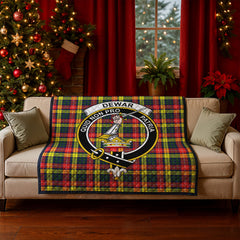 Dewar Tartan Crest Quilt