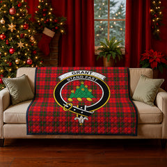 Grant Modern Tartan Crest Quilt