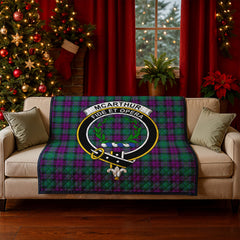 McArthur - Milton Tartan Crest Quilt
