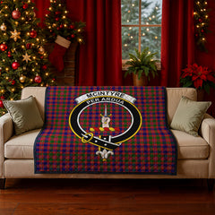 McIntyre Modern Tartan Crest Quilt