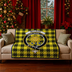 McLeod of Lewis Modern Tartan Crest Quilt